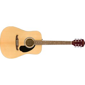 FENDER - FA-125 Dreadnought, Touche noyer - Naturel